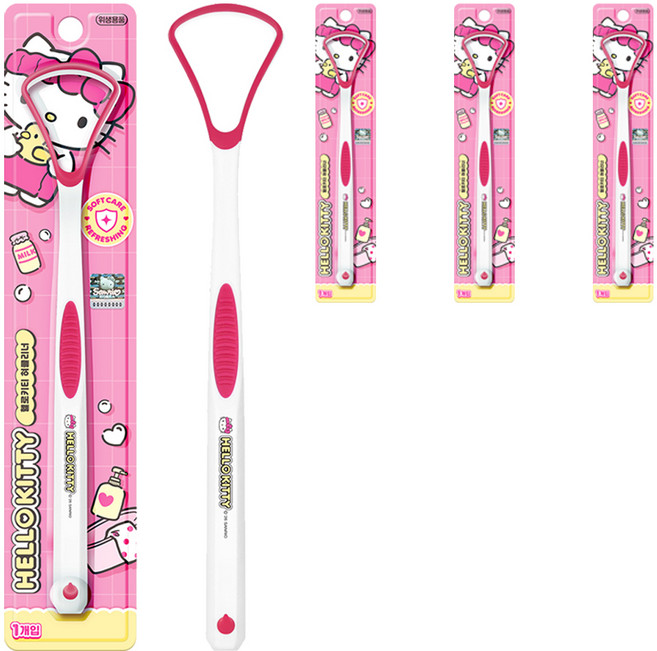 아텍스 헬로키티 혀클리너, 4개