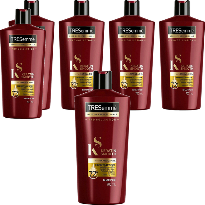 TRESemme 洗髮乳 解決打結毛燥, 700ml, 6瓶