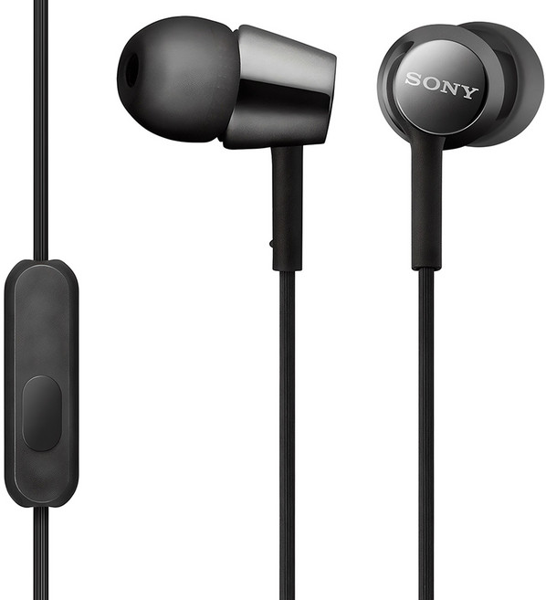 소니 컬러풀 사운드 이어폰 MDR-EX155AP 블랙