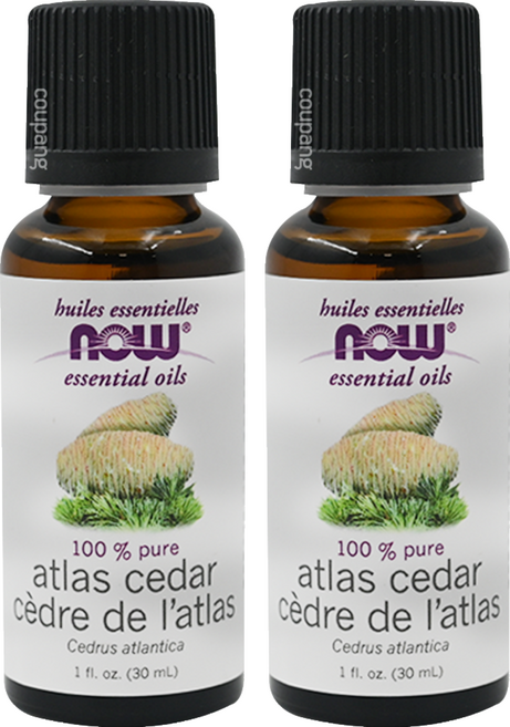 NOW Foods 純阿特拉斯雪精油, 30ml, 2瓶