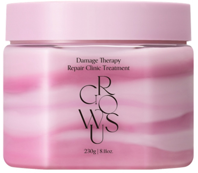 그로우어스 데미지 리페어 클리닉 헤어팩, 1개, 230ml