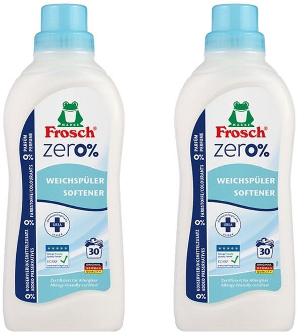 프로쉬 제로 섬유유연제 본품, 2개, 750ml