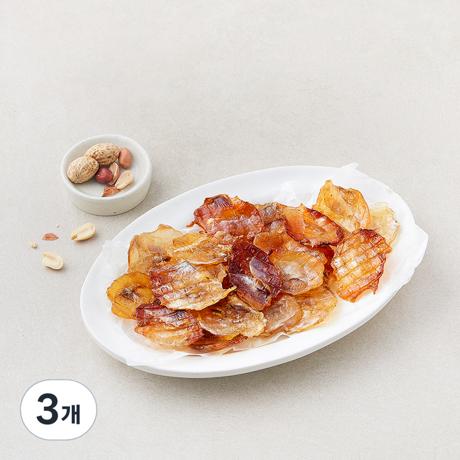 강릉상회 꼬꼬망쥐포, 3개, 160g