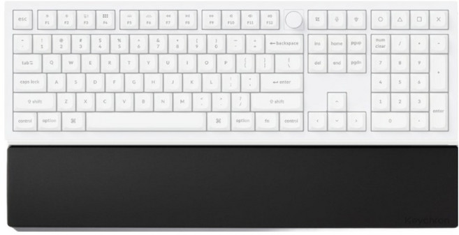 키크론 실리콘 팜레스트 PR52 K10 PRO Q6 Q6 PRO Q6 MAX Q14 PRO V6, 블랙, 1세트