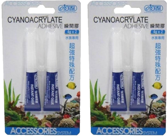 ISTA 伊士達 強效瞬間膠 水族專用膠水, 2個