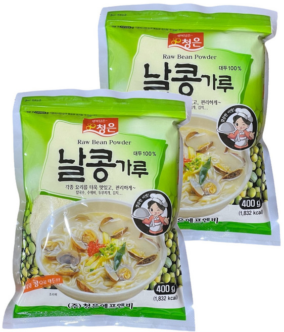 청은 날콩가루, 2개, 400g