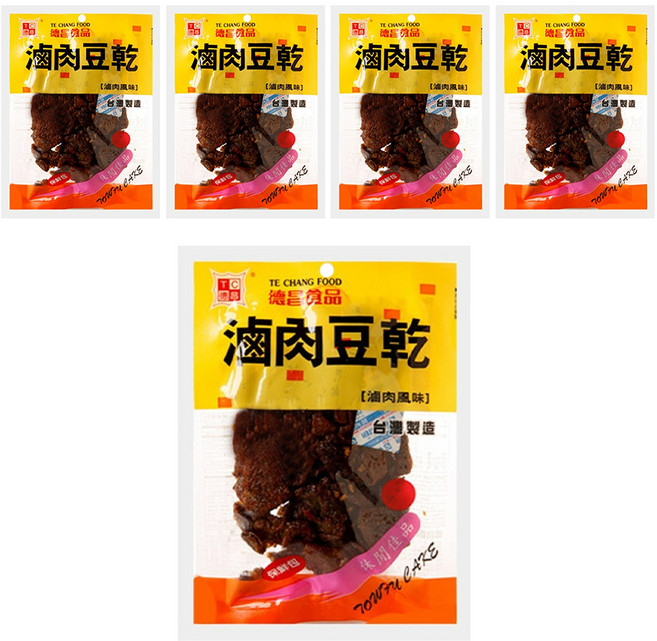 德昌 滷肉豆乾, 115g, 5包