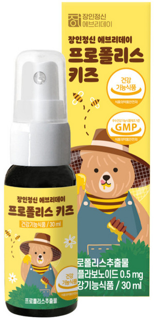 장인정신에브리데이 프로폴리스 키즈 영양제, 30ml, 1개