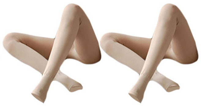 솔레일 여성용 페이크 웜기모 레깅스 고리 2p