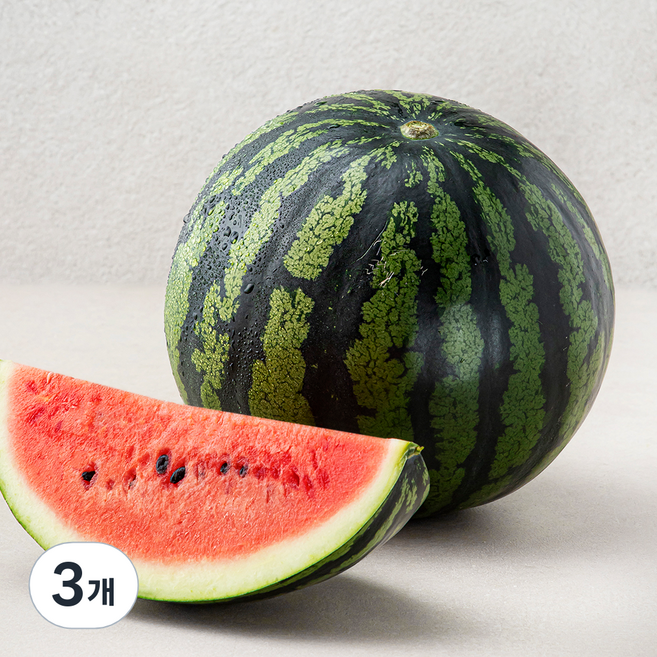 산지직송 당도선별 11brix, 3kg 이상, 3개