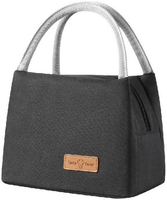 에이피디엠 심플스타일 보냉백, 블랙, 1개