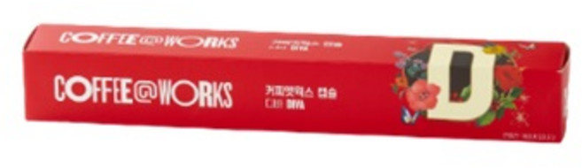 커피앳웍스 디바 캡슐 커피, 5g, 10개