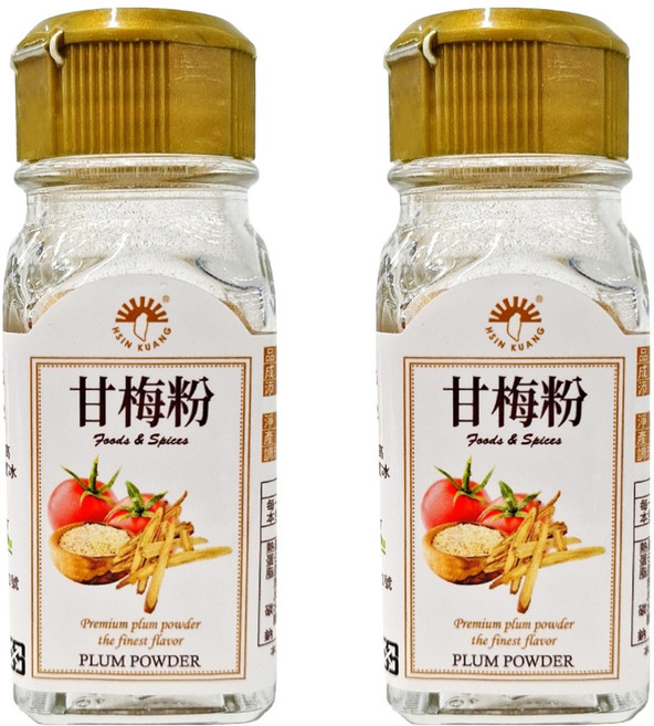 新光洋菜 甘梅粉, 40g, 2瓶