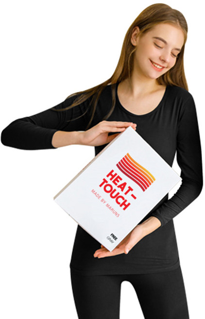 마른파이브 여성용 히트터치 기모 발열내의 세트