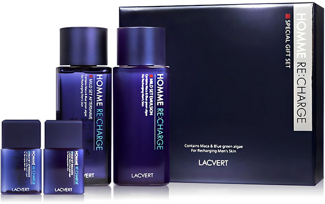 라끄베르 남성용 옴므 리차지 2종 기획세트, 1세트