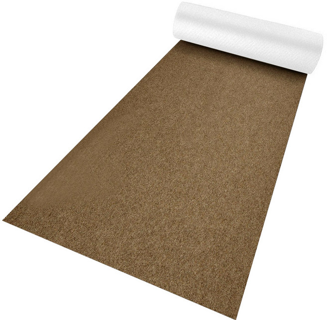 마켓플랜 유즈 카페트 롤매트, 브라운, 2개