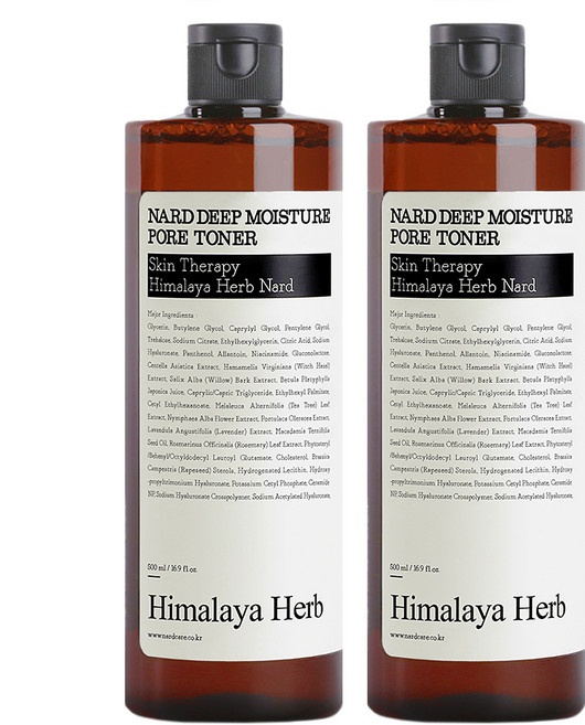 NARD 深層保濕毛孔化妝水 500ml, 2瓶