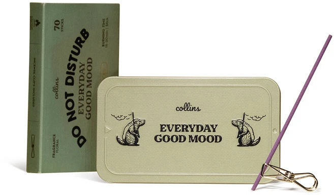 collins 인센스 두 낫 디스터브 70p + 홀더 2p 세트, 플로럴 - 쿠팡