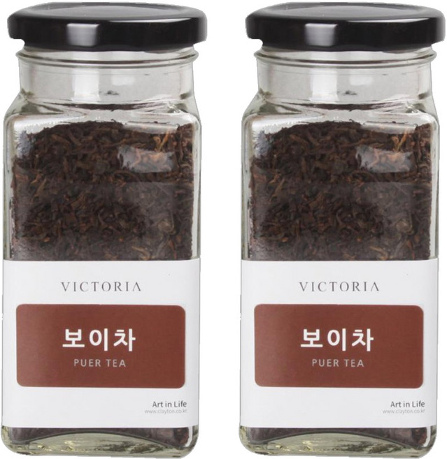 CLAYTON TEA VICTORIA 普洱茶茶葉, 71g, 1罐, 2罐