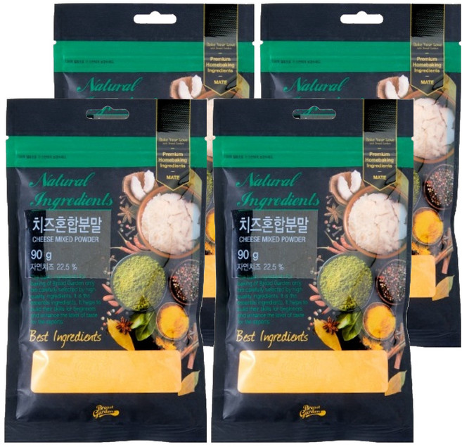 브레드가든 치즈혼합분말, 90g, 4개