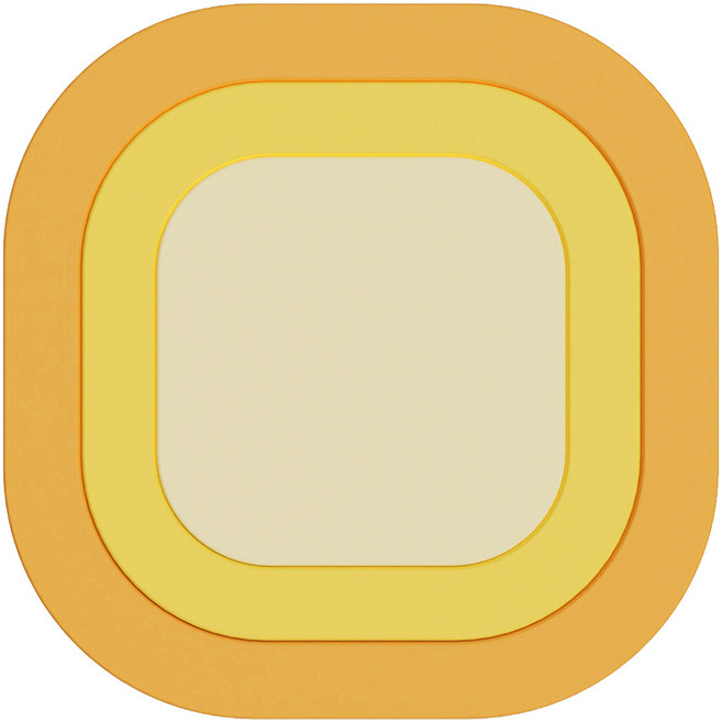 PINMOO 品沐 磁吸防燙墊, 黄色, 1套