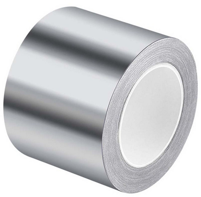 일상나눔 다용도 틈새 차단 알루미늄 방수 테이프 5cm x 20m, 실버, 1개