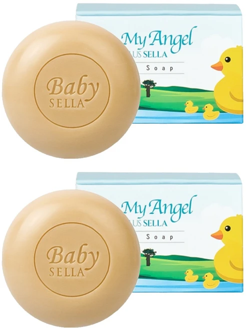 셀라 베이비 마이엔젤 비누, 2개, 100g - 쿠팡