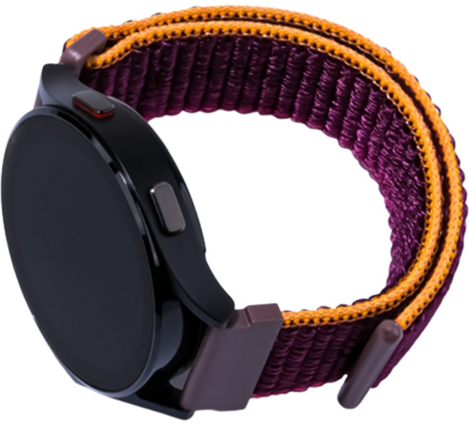 쉴드랩 갤럭시워치 호환 스포츠루프 스트랩 20mm 시계줄 밴드, 레드벨벳