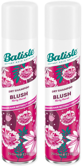 바티스트 드라이샴푸 블러쉬, 2개, 200ml