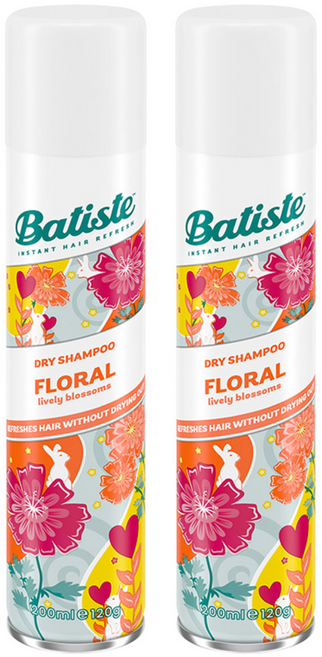 바티스트 드라이샴푸 플로랄, 200ml, 2개