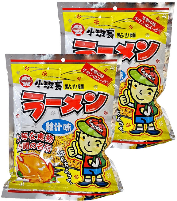 CLASS LEADER'S HOME 小班長的家 點心麵 雞汁風味, 200g, 2包