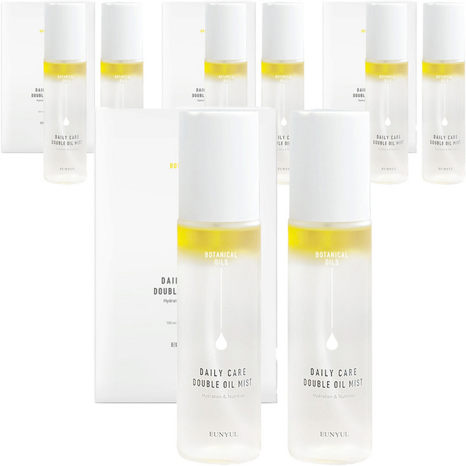 은율 데일리 케어 더블 오일 미스트, 100ml, 8개