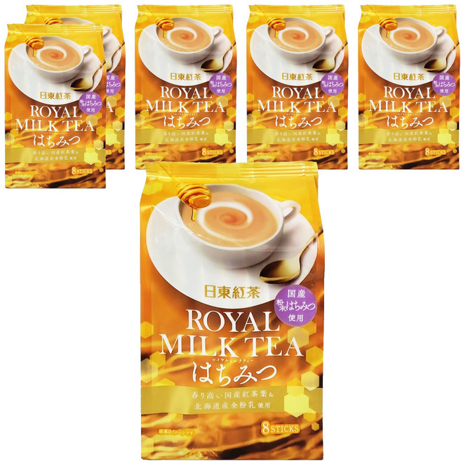 日東紅茶 蜂蜜奶茶, 13.5g, 8條, 6袋