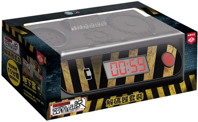 BROADWAY 栢龍 套裝 繁體中文版 16+適用 2-5人 60分鐘, 限時解鎖:密室逃脫解碼器, 1盒