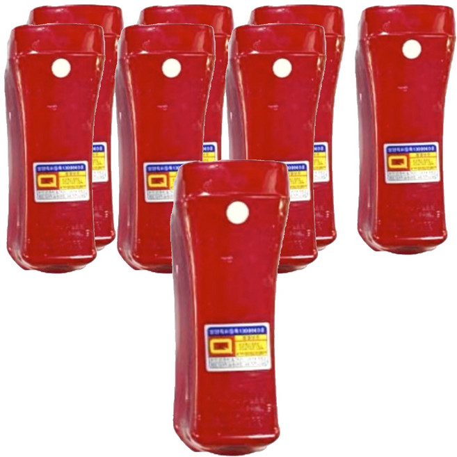 LED 휴대용 비상 조명등, 8개, 레드