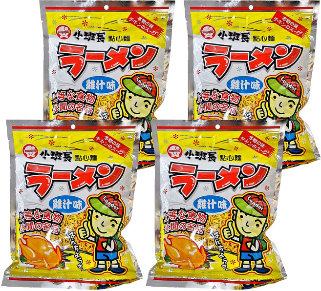 CLASS LEADER'S HOME 小班長的家 點心麵 雞汁風味, 200g, 4包