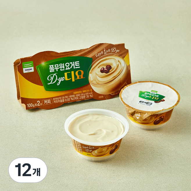풀무원 디요 컵커피, 100g, 12개