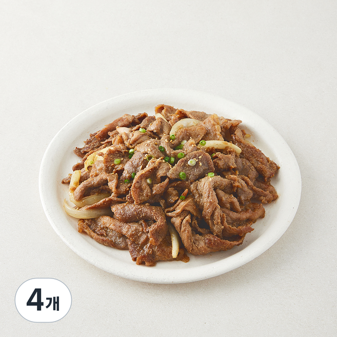 김해축협 한돈 저당 양념 불고기, 4개, 1kg