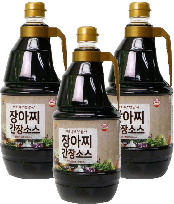순창가 만능 장아찌 간장소스, 1.96kg, 3개