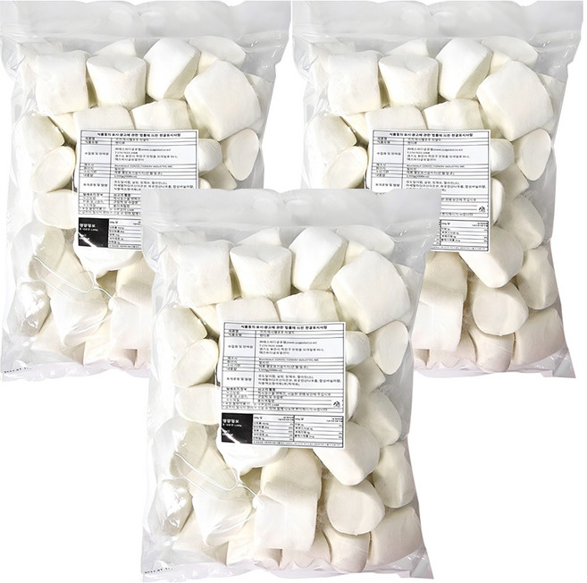 기가 마시멜로우 마일드, 1kg, 3개