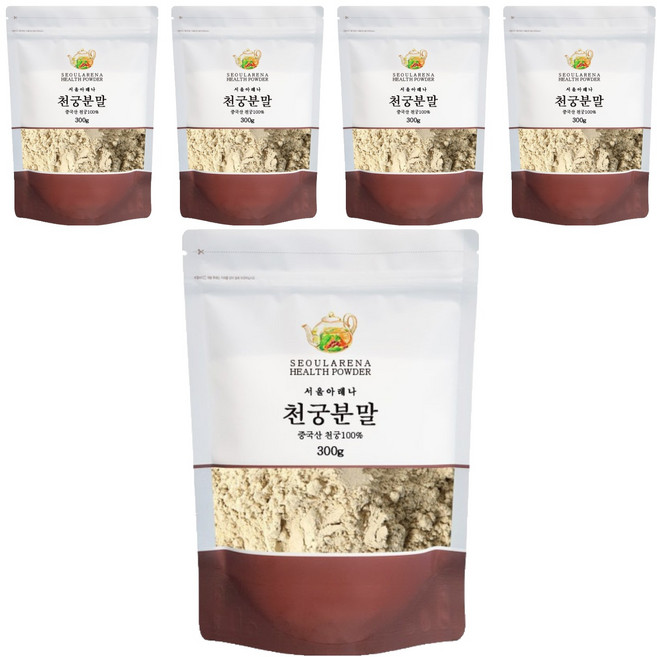 천궁 분말, 5개, 300g