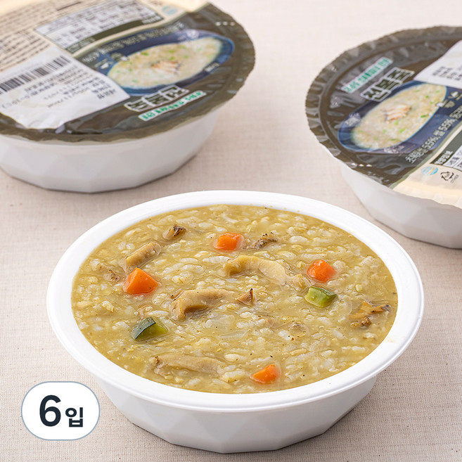 섬죽 전복죽 (냉장), 300g, 6입