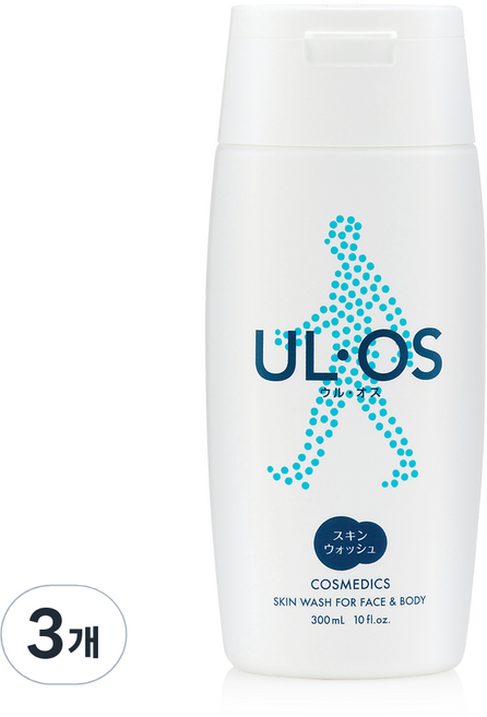 우르오스 스킨 워시, 300ml, 3개