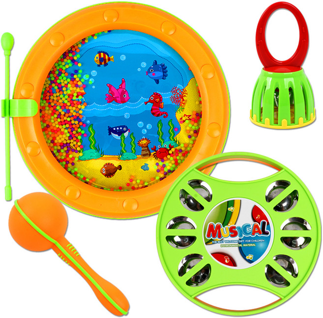 오즈토이 쉐이킹 씨사운드 악기놀이 세트, 랜덤 발송, 1세트