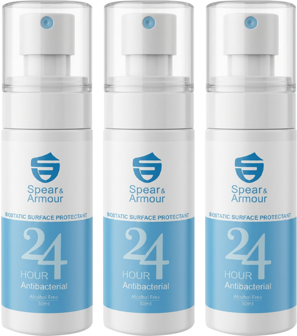 Spear&Armour 24H表面防護噴劑 無酒精, 50ml, 3瓶
