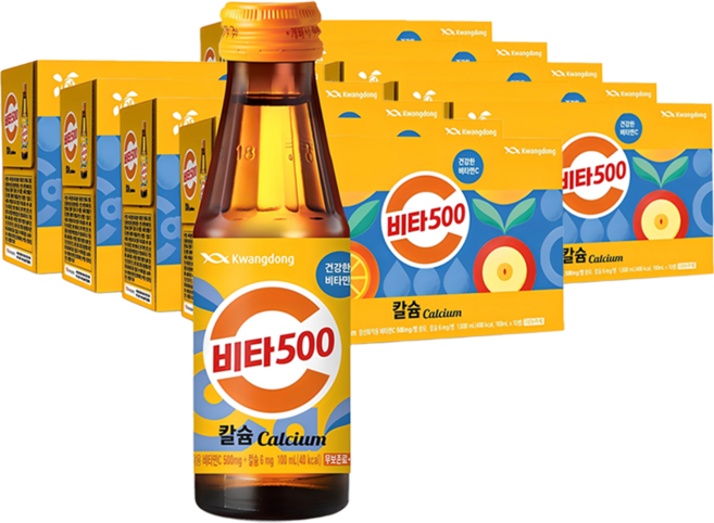 광동 비타500 칼슘, 100ml, 100개