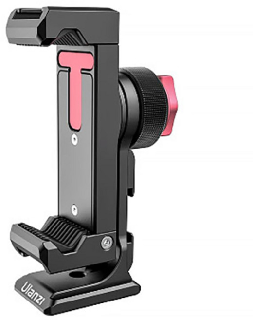 울란지 풀메탈 스마트폰 삼각대 거치대 ST-27, 혼합색상, 1개