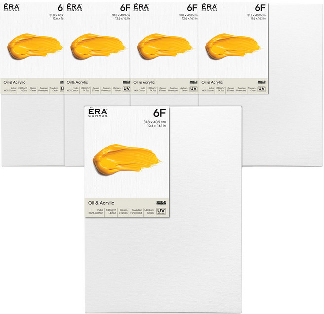 에라 쉴드 캔버스 인물 F형, 6호, 5개
