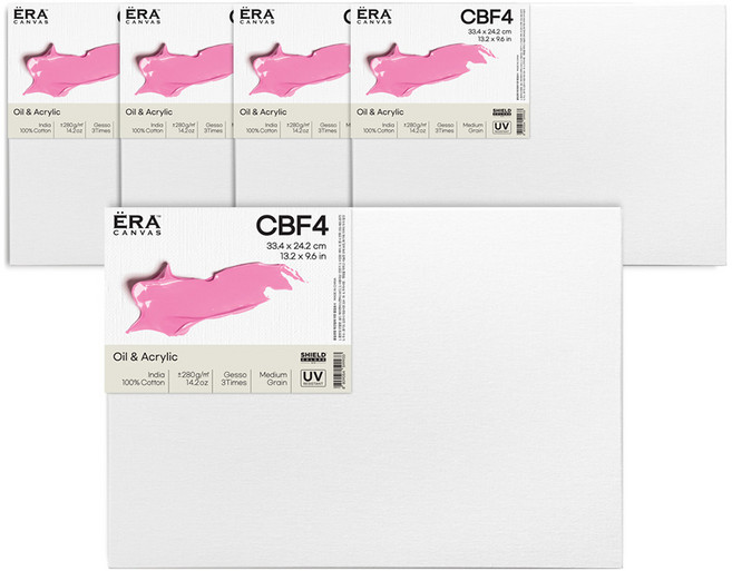 쉴드 에라 캔버스 보드 CBF형 5p, 면천