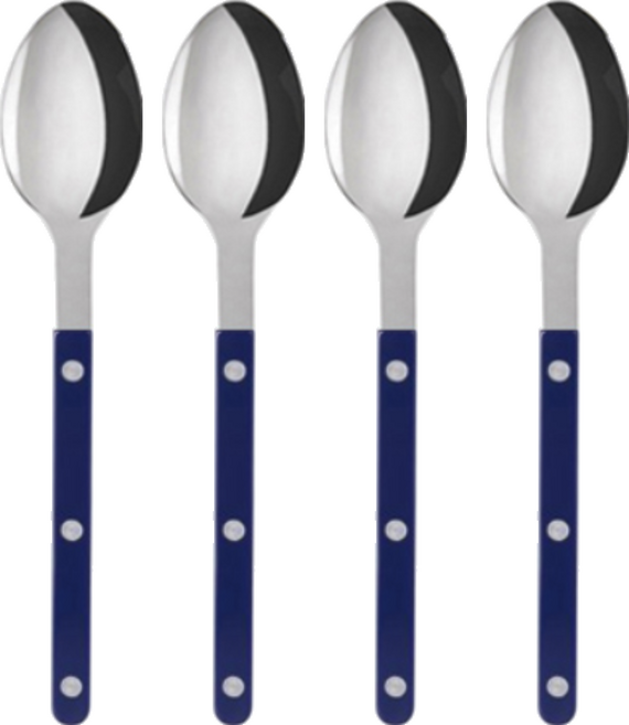 사브르 비스트로 샤이니 디너스푼 21.5cm, 네이비, 4개